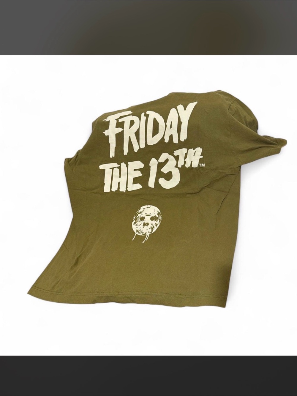 Friday the 13th Graphic Tee - Olive Green